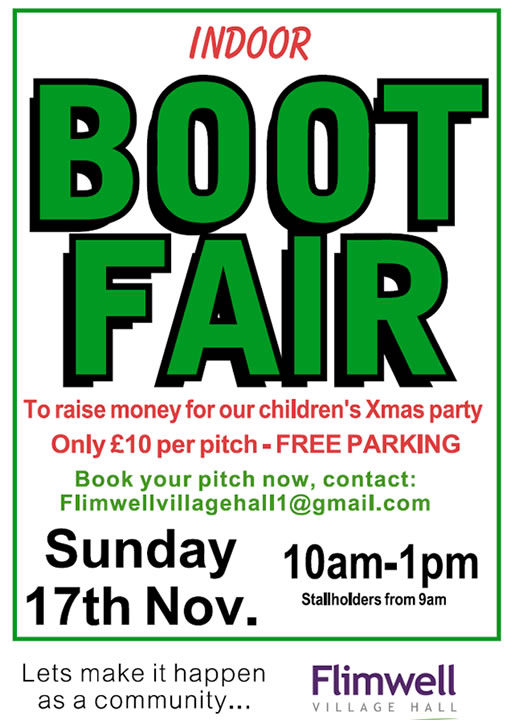 boot fair Nov 24